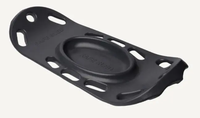 Black Safe Sled – Durable Sled Carrier for Gear Transport