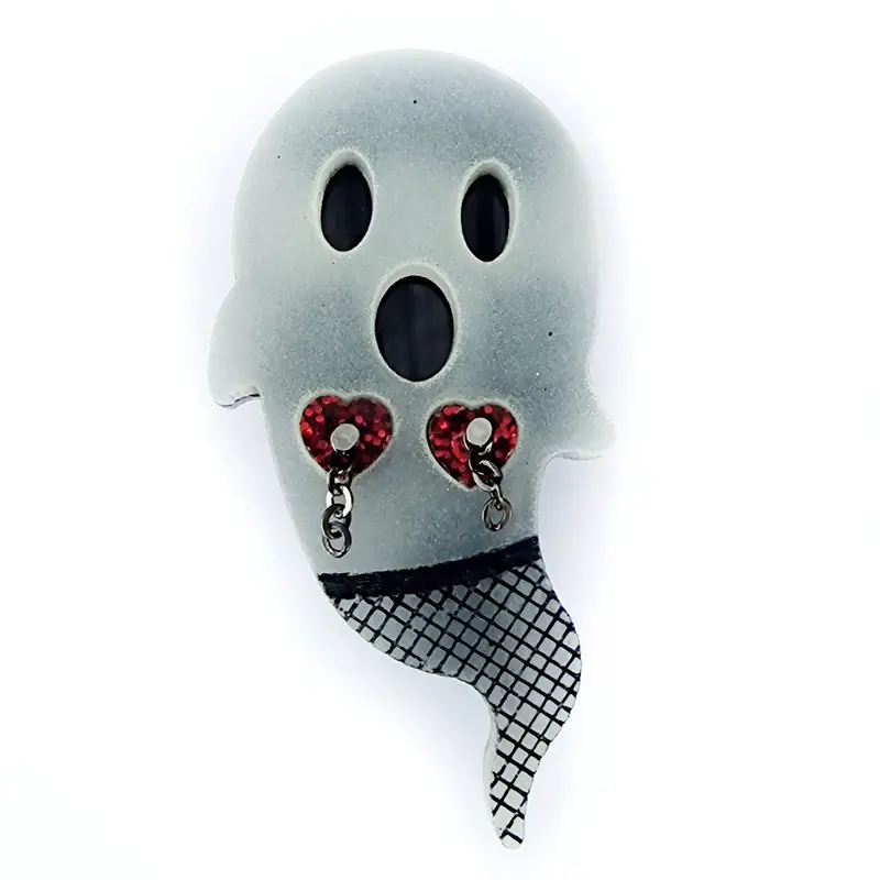 BOORLESQUE Ghosty Love Brooch