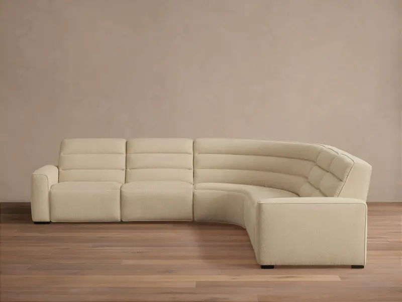 Borough Five-Piece Corner Sectional with Motion Seats