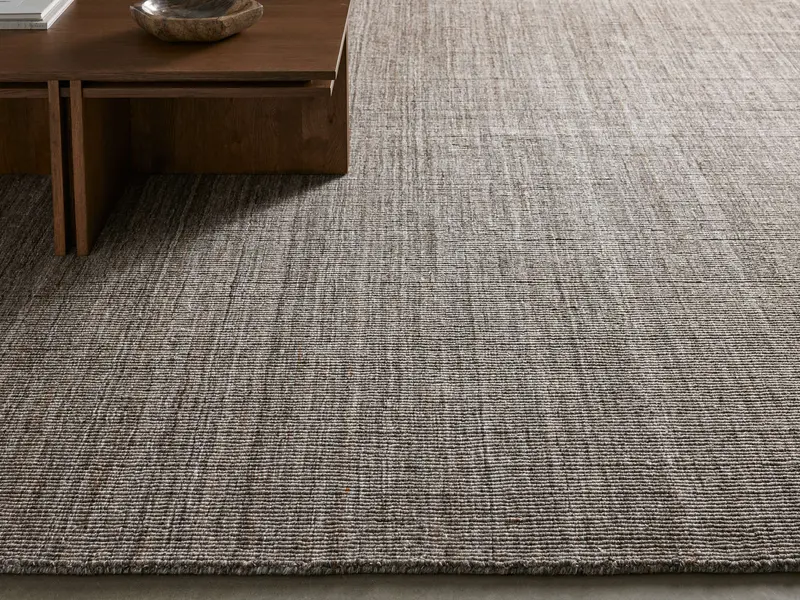 Bowman Textured Flatweave Area Rug for High-Traffic Areas