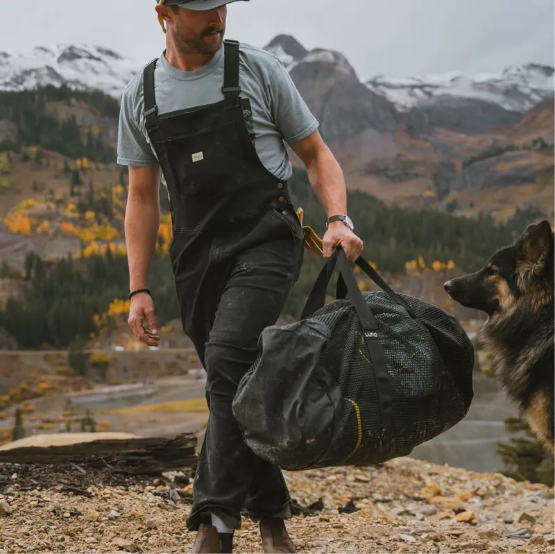 Breathable Mesh Gear and Shoe Duffel Bag
