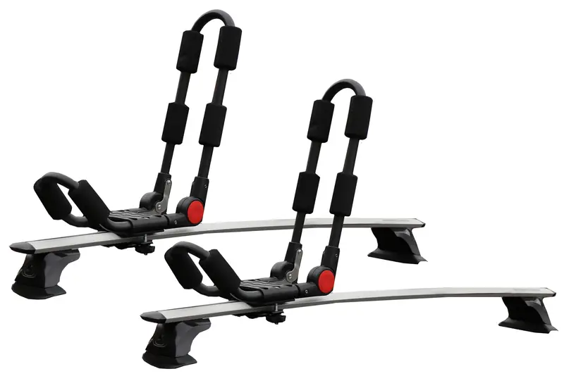 BRIGHTLINES Roof Rack + Kayak Carrier Combo for 2018–2019 Chevrolet Equinox (No Roof Rails)