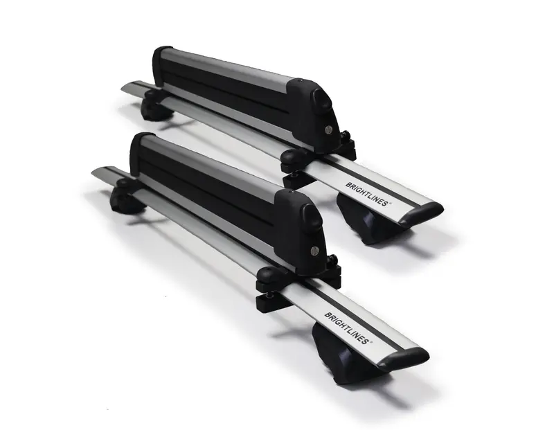BrightLines Roof Rack, Luggage Bars & Ski Carrier for Audi Q5 (2009–2025) – 6 Skis or 4 Snowboards