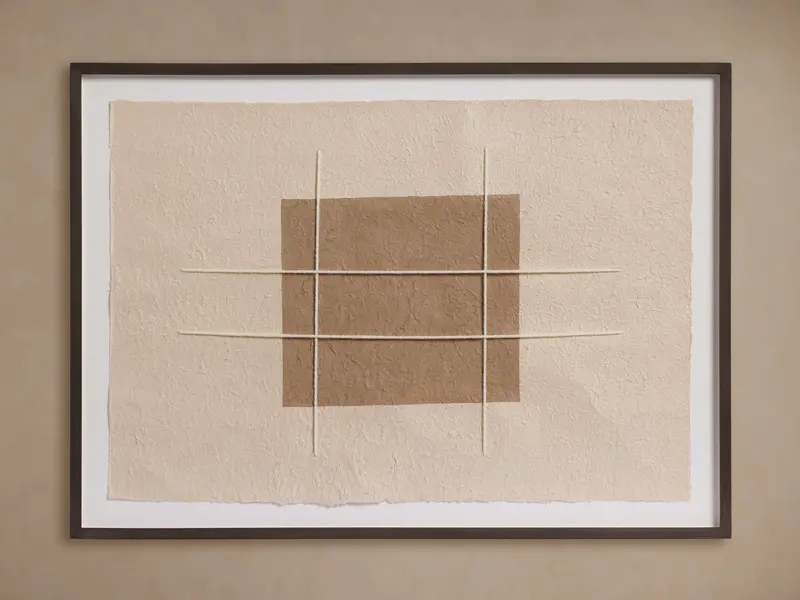 Buneko II Contemporary Framed Art