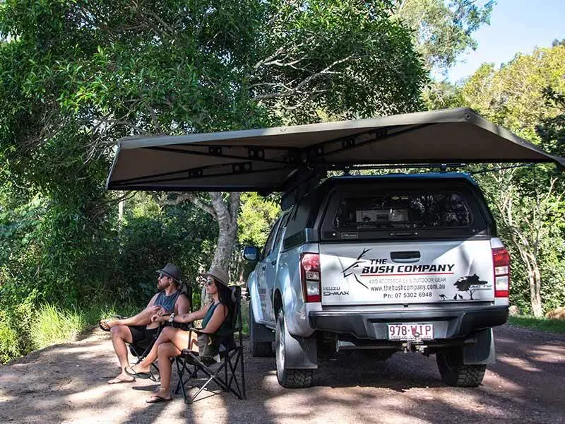 Bush Company 270 XT Mk2 Awning – Upgraded 270-Degree Deployable Shelter
