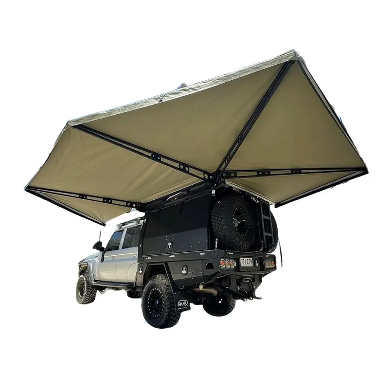 Bush Company Premium 270 XT MAX Awning – Extended Coverage & Reinforced Frame