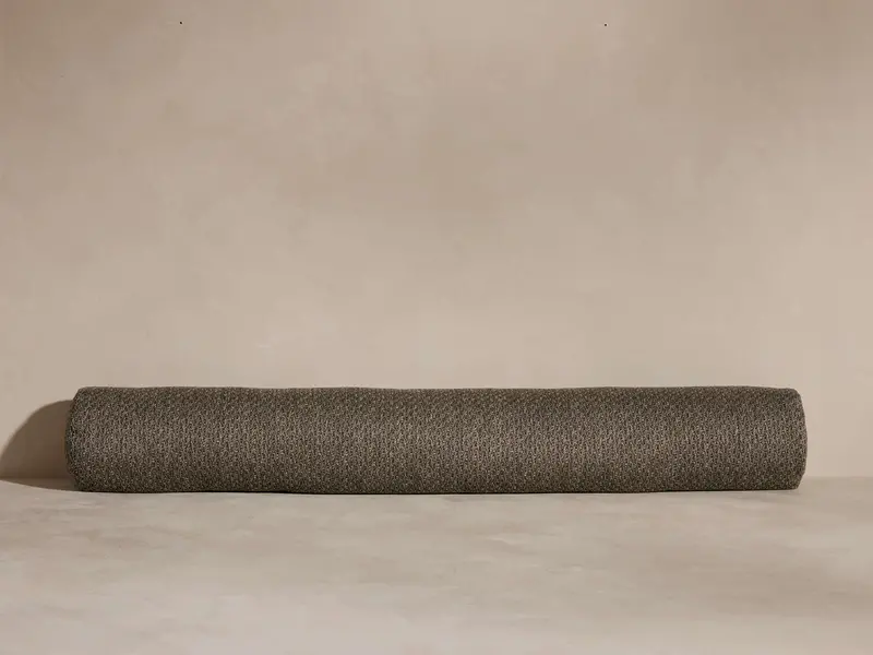 Caerula Textured Bolster Decorative Pillow