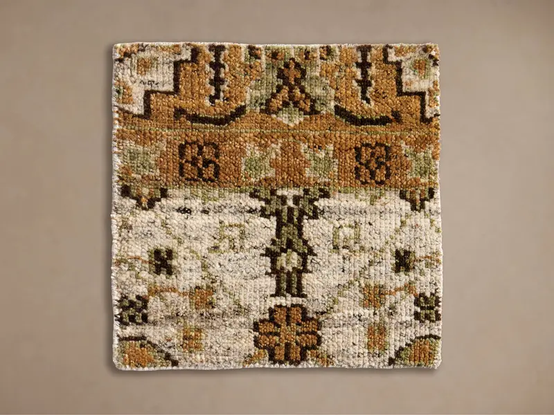 Callisto Hand-Knotted Accent Rug Swatch