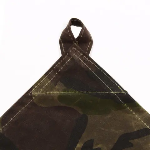Camouflage Oilcloth Ground Tarp