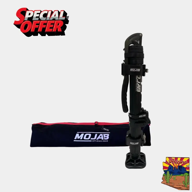 CarbonPro MLH 40-Inch Hydraulic Jack with Integrated Mounting Clamps