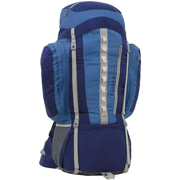 Cascade 5200 Internal-Frame Backpack – Blue Hiking Pack with Load-Bearing Support