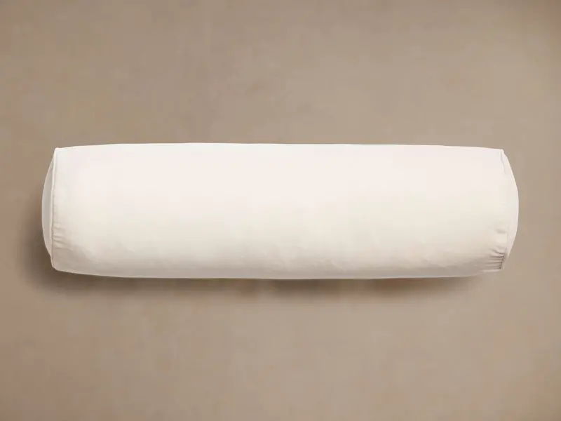 Cashmere-Texture Velvet Bolster Pillow Cover