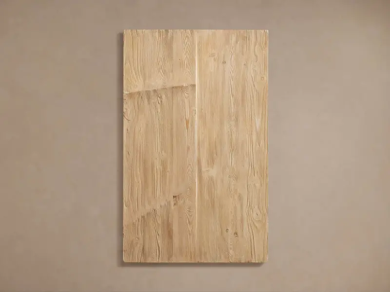 Cassian Wall Sculpture – Blonde-Finished Contemporary Accent