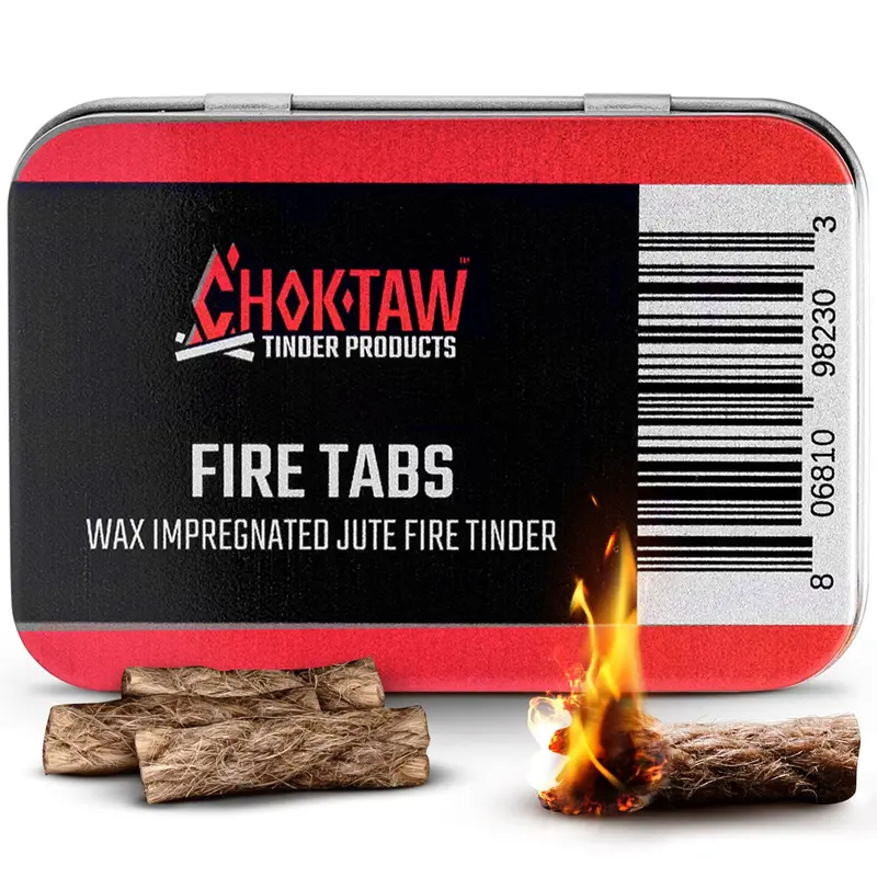 CHOKTAW Waterproof Fire Starter Tabs