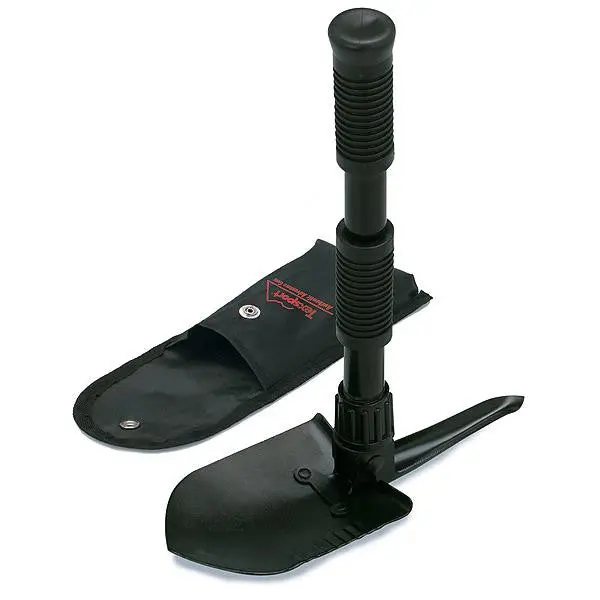 Compact Mini Folding Pick-Shovel for Tactical or Outdoor Use