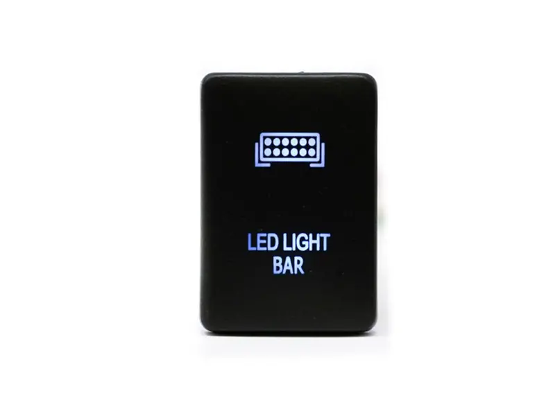 Compact OEM-Style LED Light Bar Activation Switch for Toyota