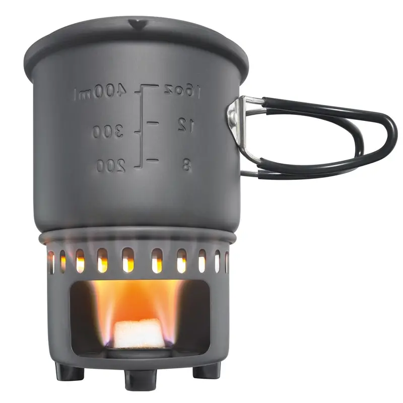 Compact Solid Fuel Stove and 585ml Cookset