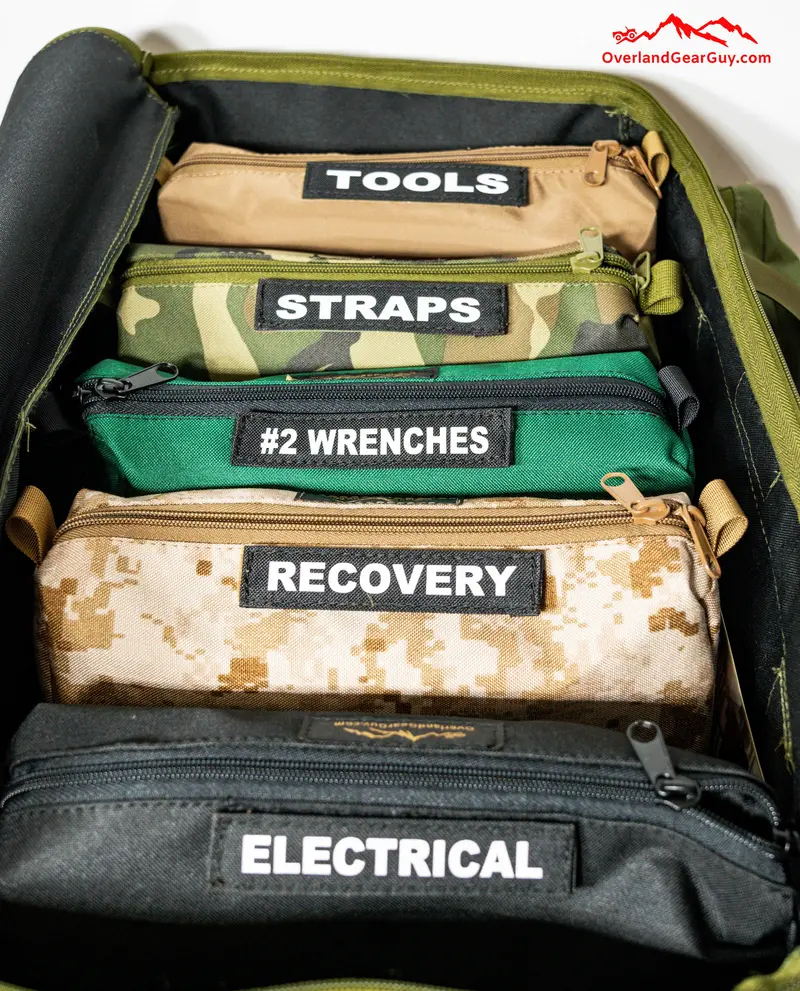 Complete Overland Tool Bag Kit