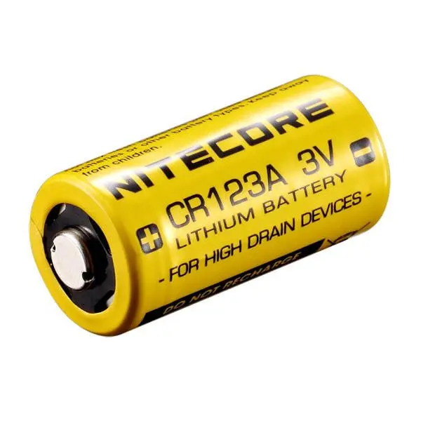 CR123A Lithium Battery – High-Performance 2-Pack