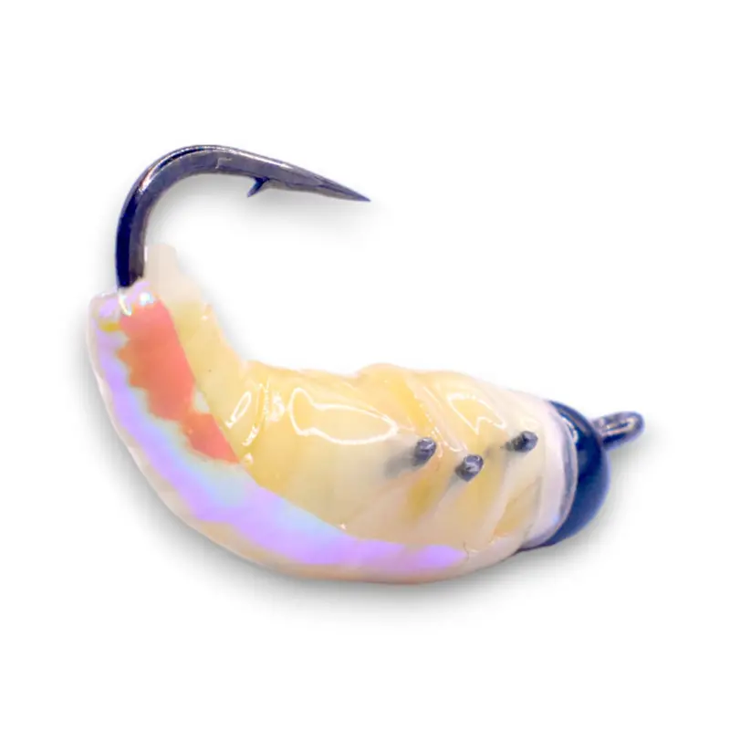 Cream Glow Waxie Tungsten Jig