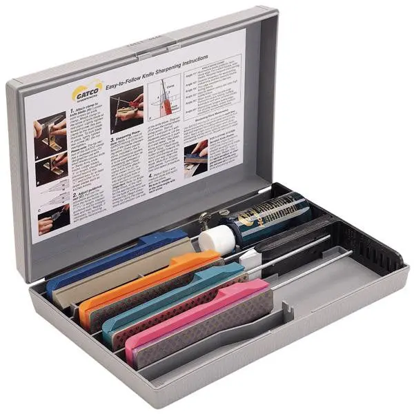 Diamond Hone Sharpening System – Three-Stage (Coarse/Medium/Fine) Precision Kit