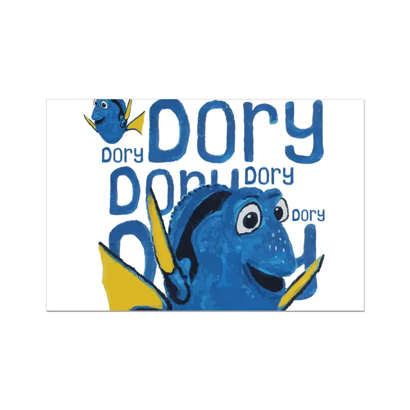 Dory Rolled Canvas Art Print – Ready to Frame or Stretch