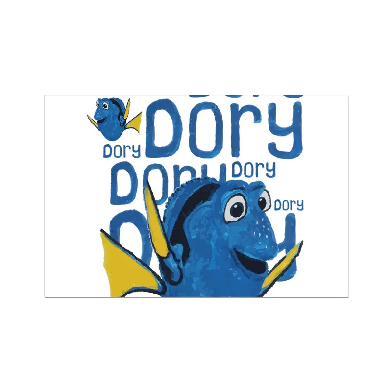 Dory Sustainable Rolled Canvas – Eco-Conscious AQUA HMP2 Art