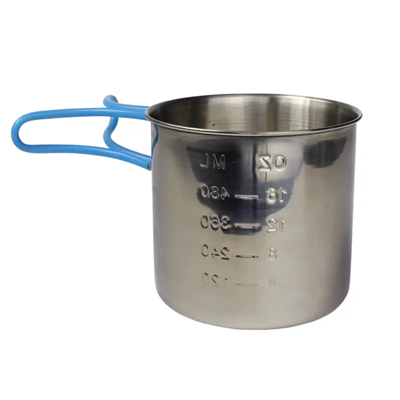 Double-Walled Stainless Steel Camping Cup – Insulated & Durable