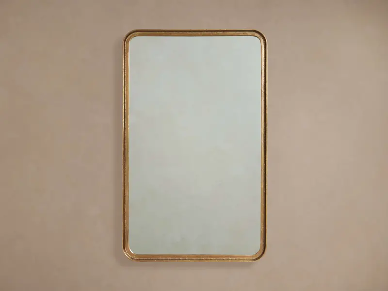 Elayna Oval Wall Mirror with Subtle Framing Detail