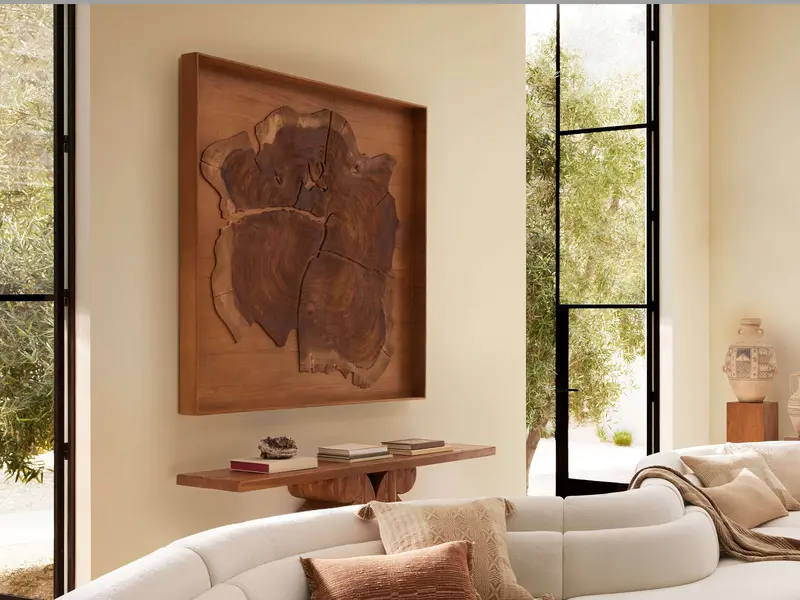 Elemental Form Wall Art – Abstract Metal Sculpture for Interiors
