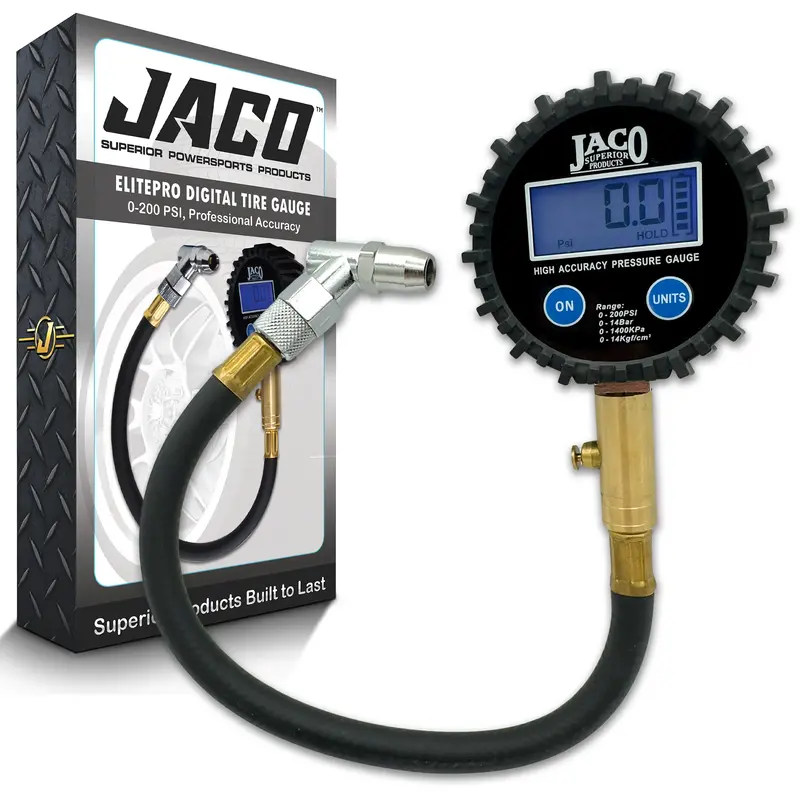 ElitePro Digital Tire Pressure Gauge — Professional-Grade Accuracy, 0–200 PSI
