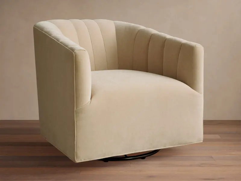 Ellison Channel-Tufted Swivel Glider Recliner