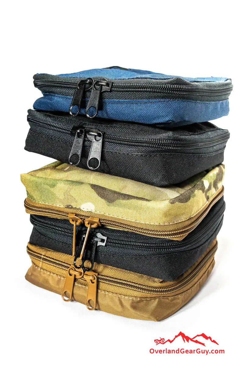 Emerald-Tone Modular Organization Pouch