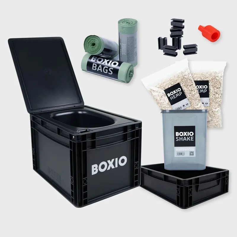 Enhanced Composting Toilet Starter Package – BOXIO Toilet Max+