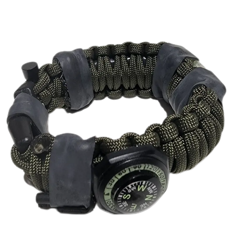 Escape & Evasion Pathfinder Strap with SERE Gear, Compass, Saw & Cuff Key