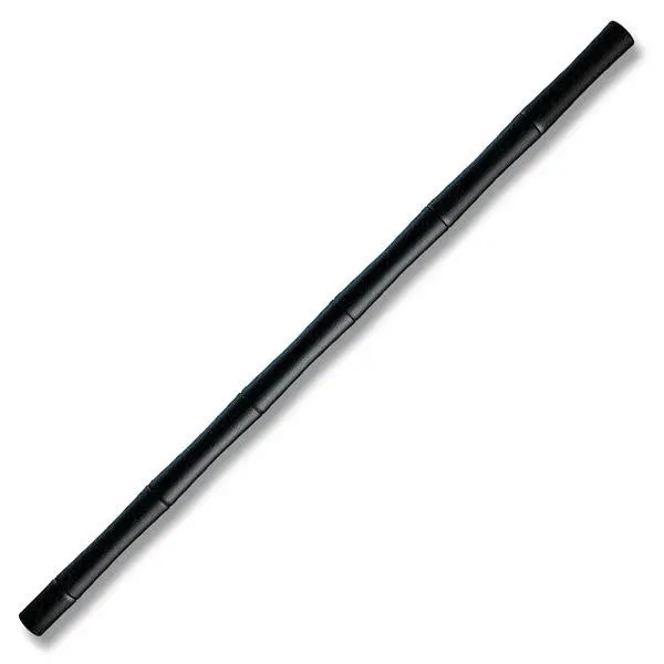 Escrima Training Stick – 32-Inch Black Polypropylene Impact Rod