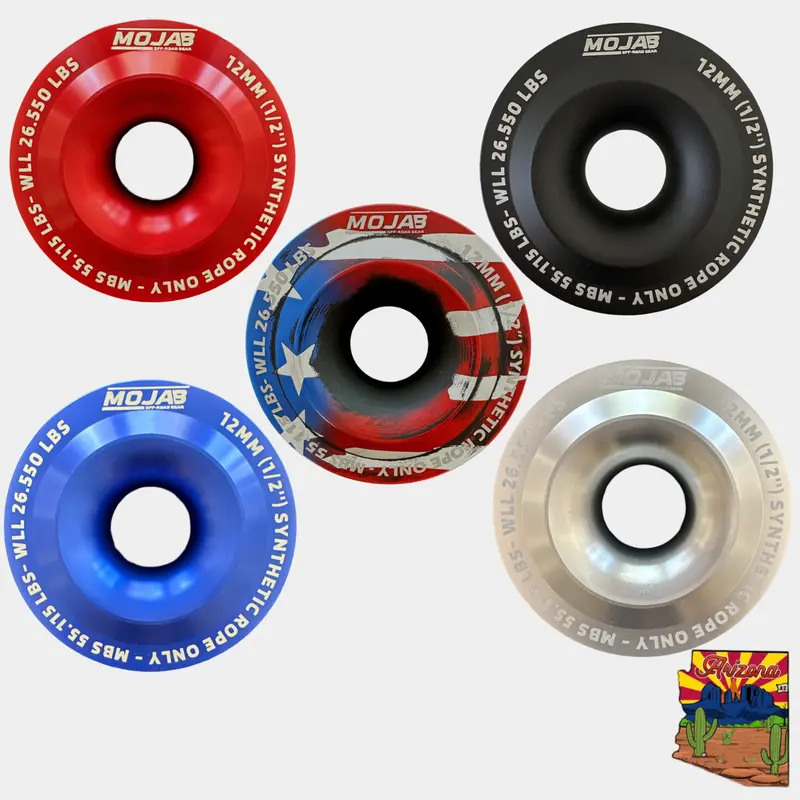 Extra-Large 4.7″ Diameter Snatch Ring – Heavy-Duty Recovery Hardware – Lifetime Warranty