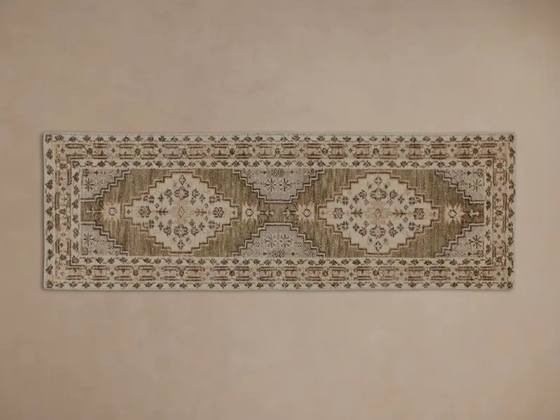 Ezra Hand-Knotted Wool Runner Rug