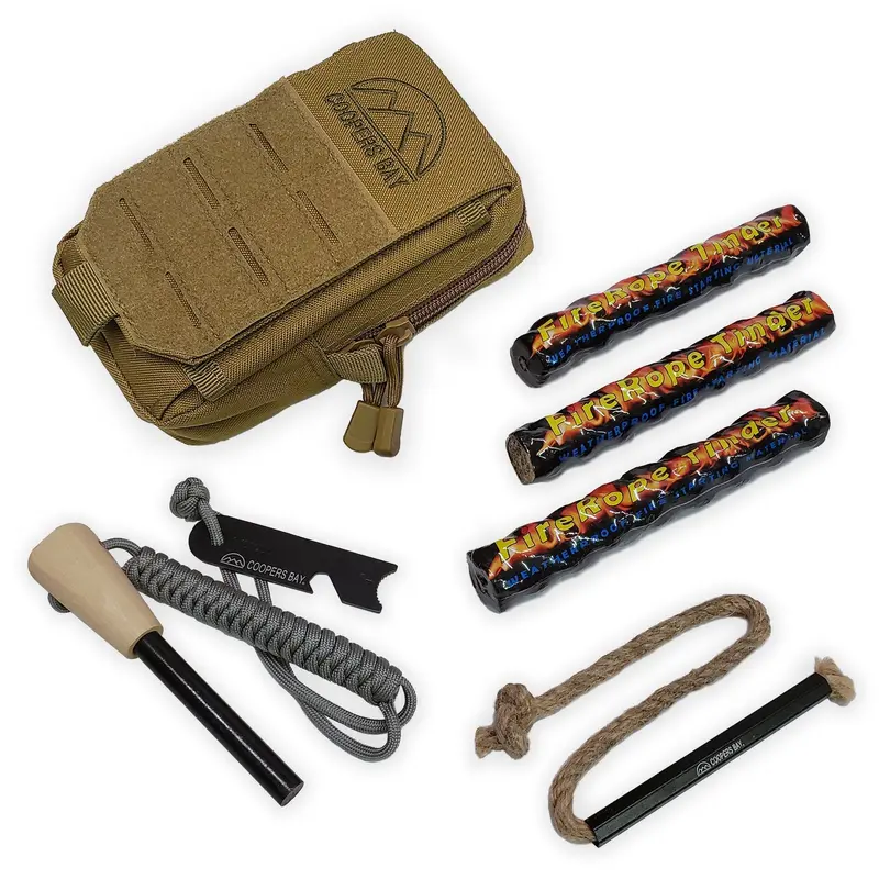 FireStorm™-Plus Ferrocerium Fire Starter Kit with Accessories