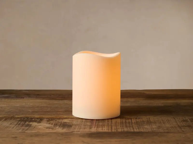 Flameless LED Outdoor Candles (Set of 2) – Remote-Controlled