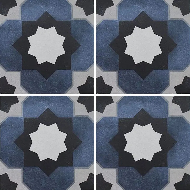 Fleur Janette Botanical 6×6 Porcelain Pool Tile