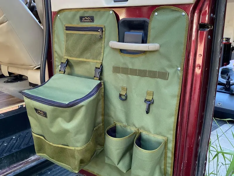 Ford Econoline Barn Door Interior Organizer Panel