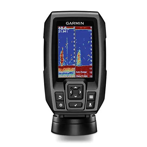 Garmin Striker 4 GPS Fishfinder with Built-in Transducer (3.5″ Display)