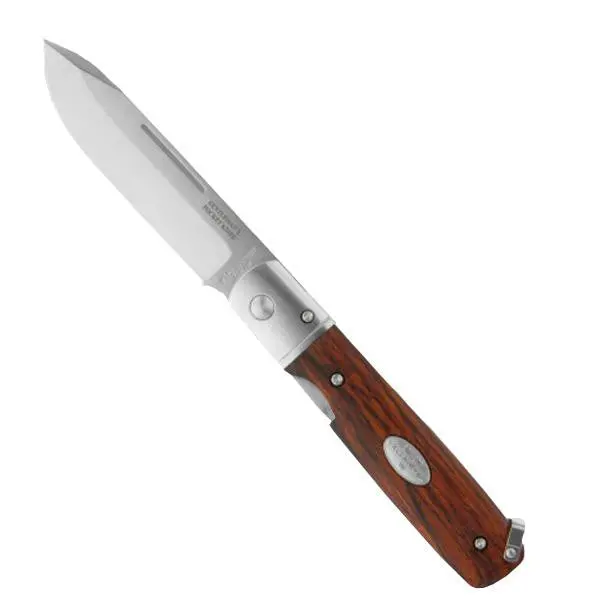 Gentleman’s Pocket Knife – Cocobolo Wood Handle with Plain Edge Blade