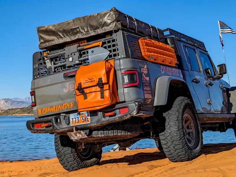 Gladiator-Style Tailgate Trash Bag for Tacoma, Ram, Rivian & QuarterMaster