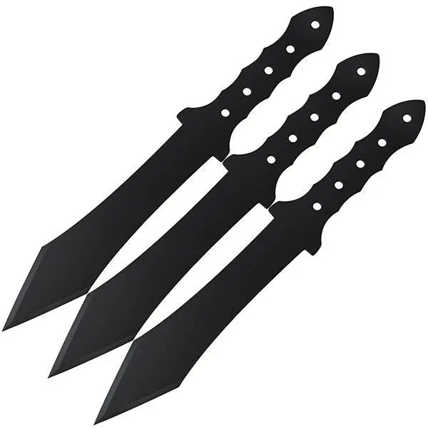 Gladius Throwing Knives Set with Tri-Sheath Carry System