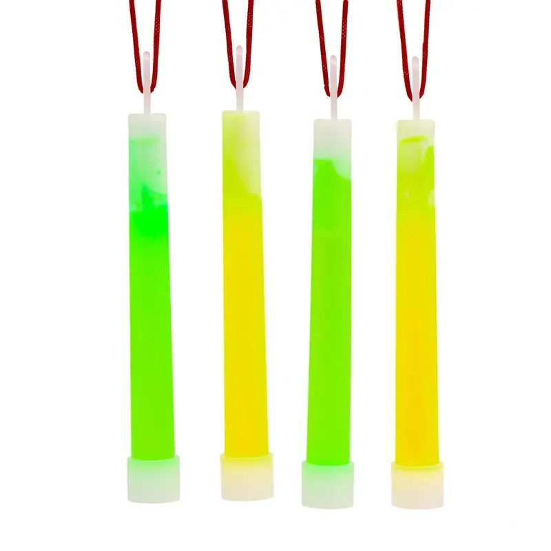 Glo Light Sticks (4-Pack) – Long-Lasting Glow-in-the-Dark Safety Markers