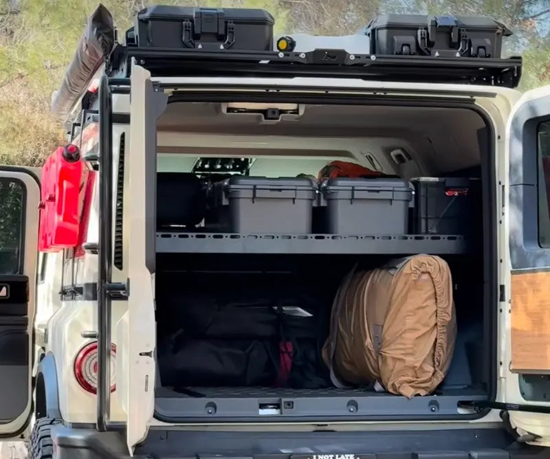 Grenadier Mid-Deck Storage Platform