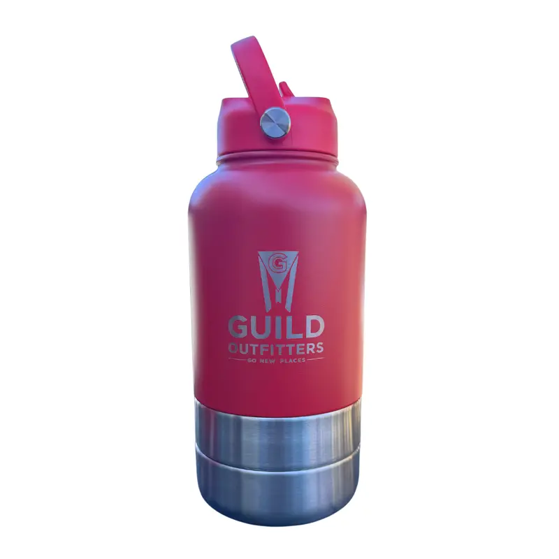 Guild Insulated Water Bottle with Integrated Cups and Bowls
