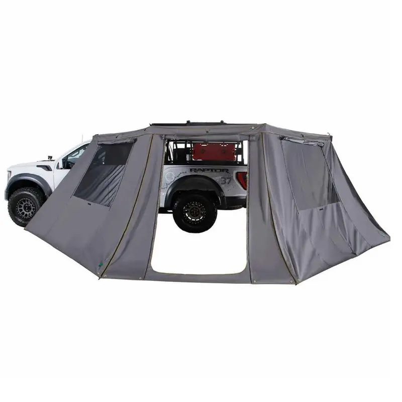HD Nomadic 180 LTE Awning Wall Featuring Integrated Windows